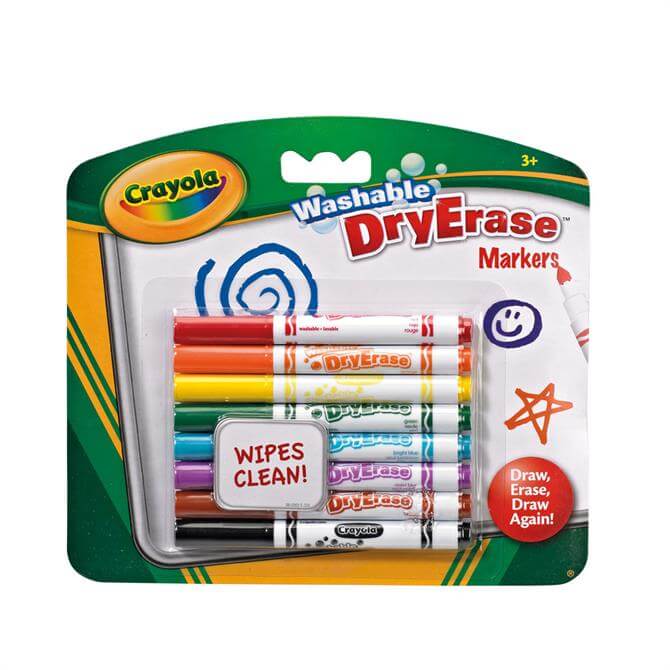 Crayola 8 Dry Erase Washable Markers